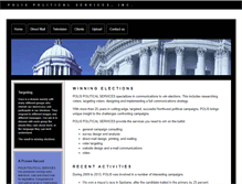 Tablet Screenshot of politicalservices.org